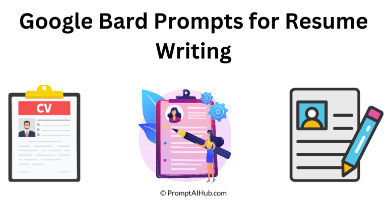 31 Effective Google Bard Prompts for Resume Writing