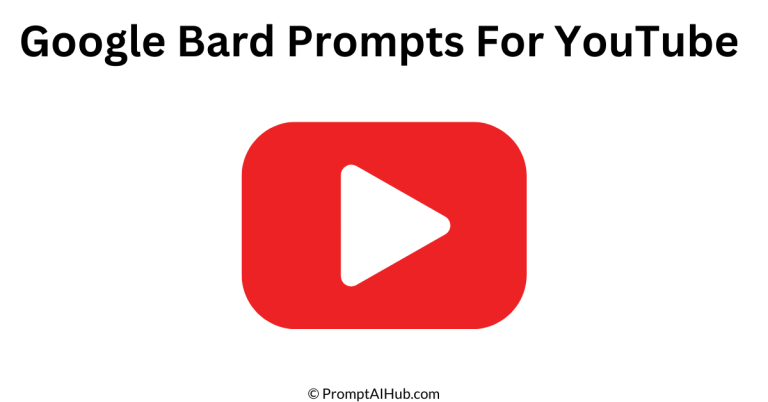 141 Essential Google Bard prompts for YouTube – Cultivate YouTube Excellence