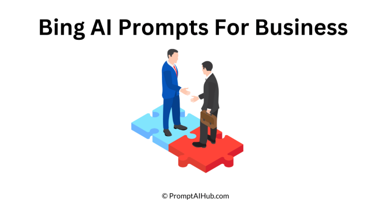 Bing AI prompts for business
