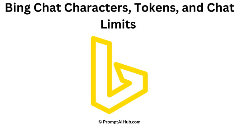 Bing Chat Characters, Tokens, and Chat Limits