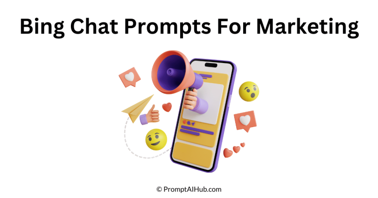 Bing Chat Prompts For Marketing