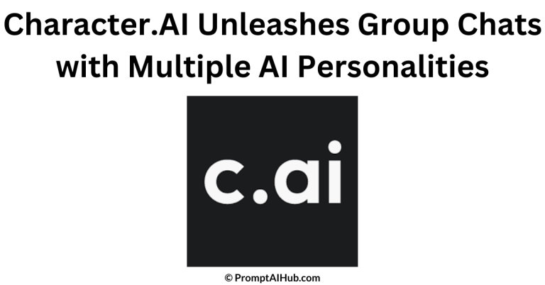 Character.AI Unveils Character Group Chat (Redefining Multi-Person Conversations with AI)
