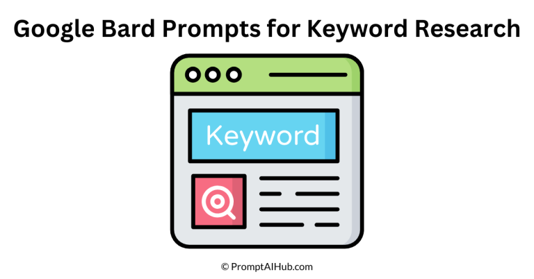101 Awesome Google Bard Prompts for Keyword Research Gain a Competitive Edge