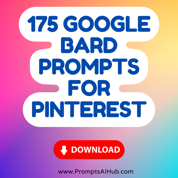 Google Bard Prompts for Pinterest
