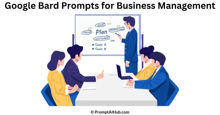 Spectacular Google Bard Prompts for Business Management