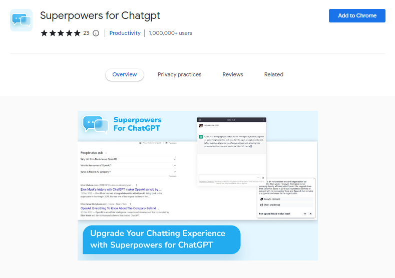 Superpowers for Chatgpt - Best ChatGPT Chrome Extensions