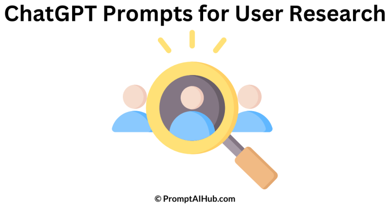 Effective ChatGPT Prompts for User Research 
