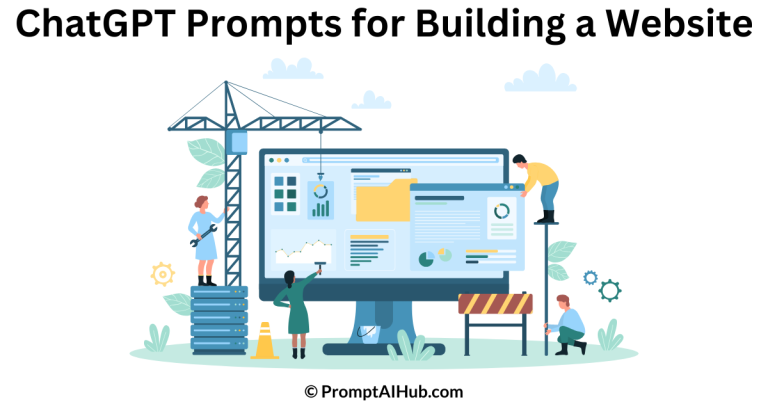 Comprehensive ChatGPT Prompts for Building a Website