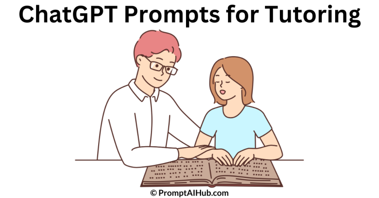 Best ChatGPT Prompts for Tutoring