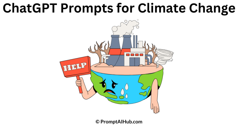 Best ChatGPT Prompts for Climate Change