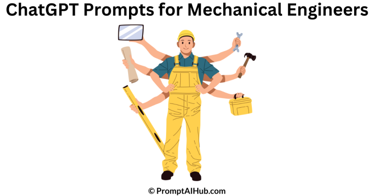 Best Amazing ChatGPT Prompts for Mechanical Engineers