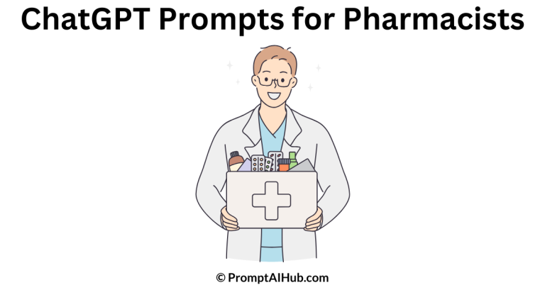 Best ChatGPT Prompts for Pharmacists