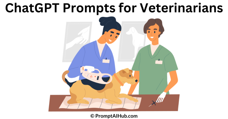 Best ChatGPT Prompts for Veterinarians