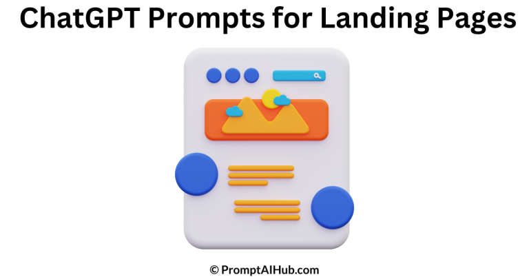 Effective ChatGPT Prompts for Landing Pages