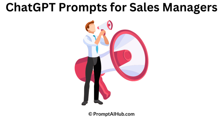 Expert-Level ChatGPT Prompts for Sales Managers