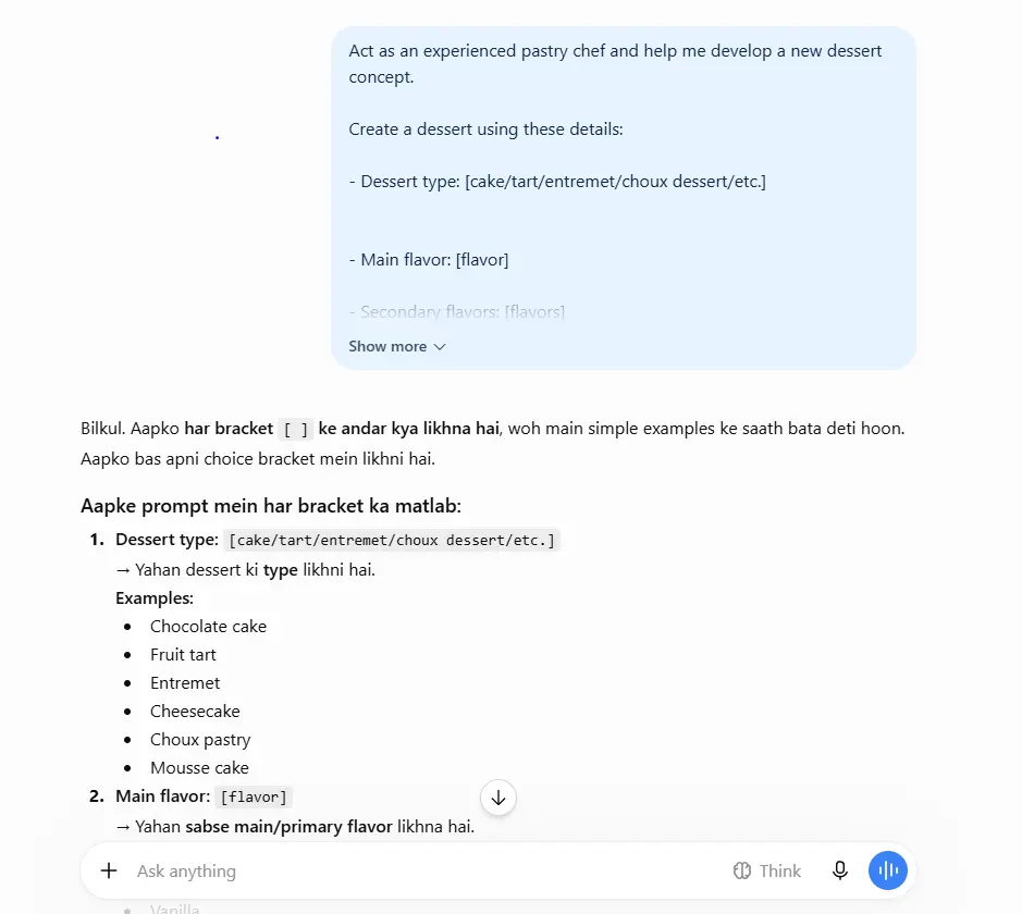 ChatGPT Prompts for Pastry Chefs: Practical AI Ideas for Baking, Recipe Development, and Daily Work ChatGPT prompt for pastry chefs to develop a new dessert concept